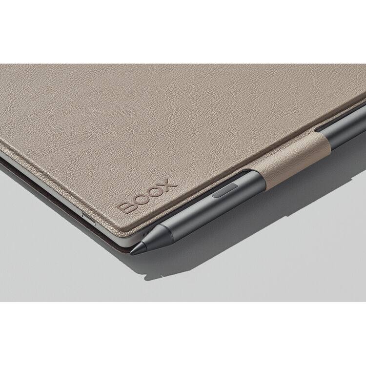 Alt View 5. BOOX - Go 7 (Gen 2) Bundle. InkSense Plus Stylus + Beige Magnetic Cover Case with Pen Holder - Black.