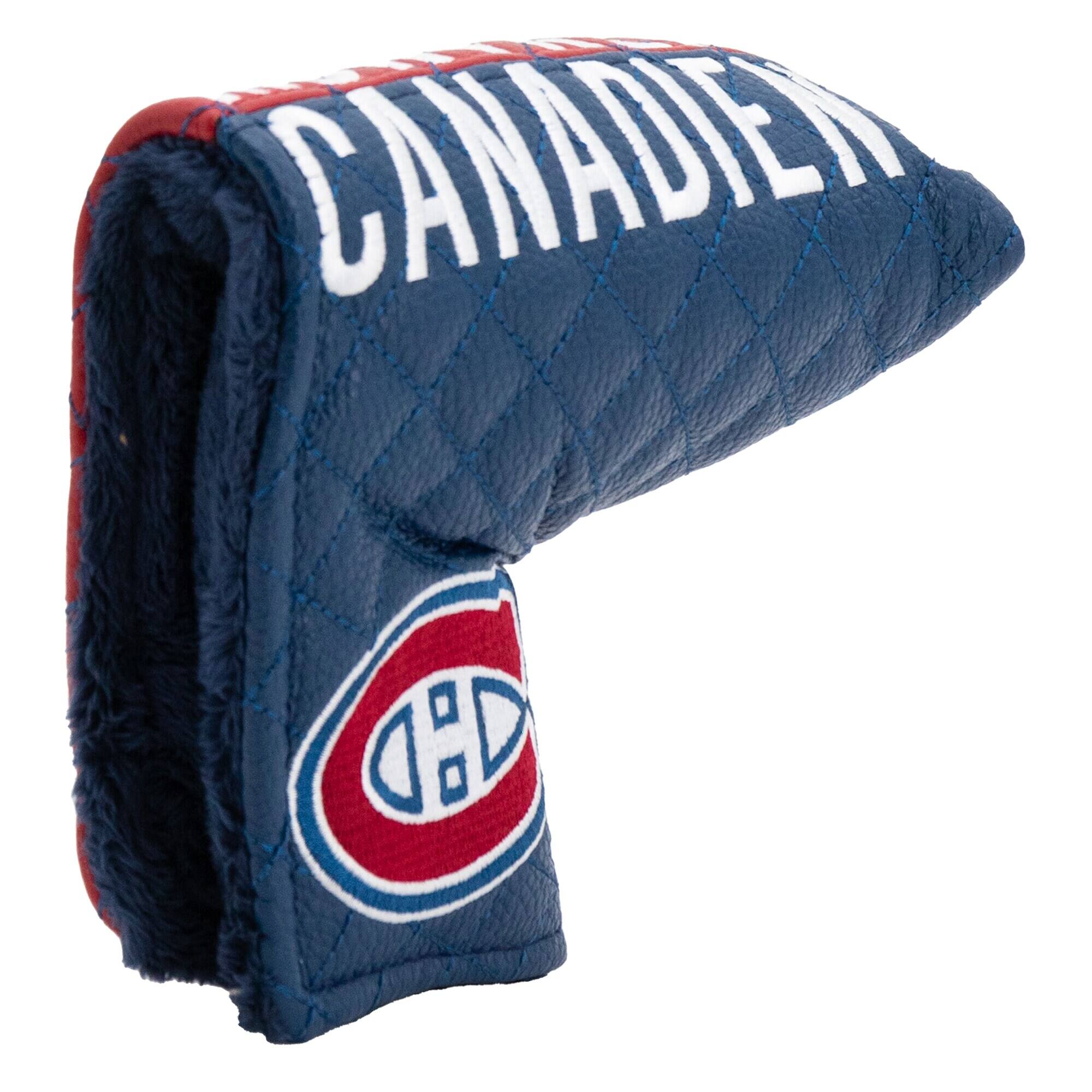 Alt View 3. Team Golf - Montreal Canadiens Quilted Blade Putter Cover - Multicolor.
