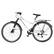 Alt View 5. VEVOR - Hybrid Bike, Lightweight Aluminum Frame Bike, 700c Wheel Hybrid Bicycle, Step-Through Bikes, 21-Speed Shimano Drivetrain - White, black.