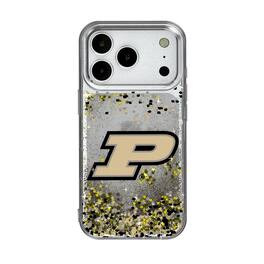 Keyscaper - NCAA - Purdue Boilermakers iPhone Glitter Confetti Design Case - 13 - Multicolor