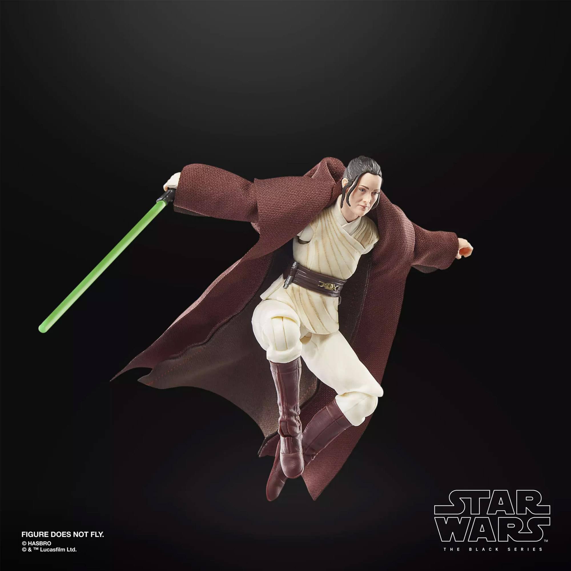 DC FIGURE DOES NOT FLY.  
HASBRO  
© & ™ Lucasfilm Ltd.  
STAR WARS  
THE BLACK SERIES