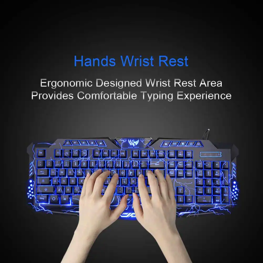 Hands Wrist Rest

Ergonomic Designed Wrist Rest Area Provides Comfortable Typing Experience