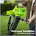 4EY POWERALL greenworks
Tool-Less Transition From Blower To Vacuum
