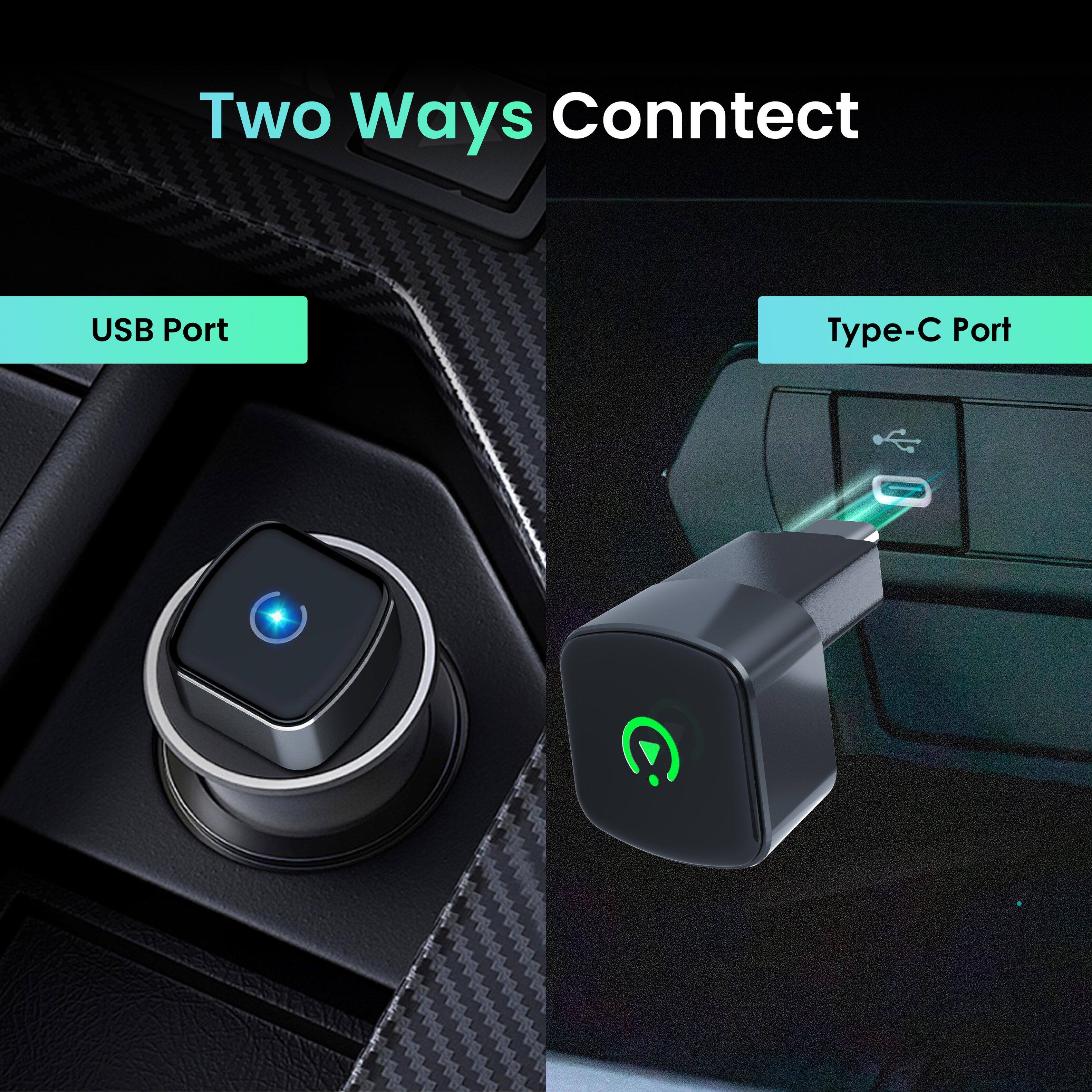 Two Ways Connect  
USB Port  
Type-C Port