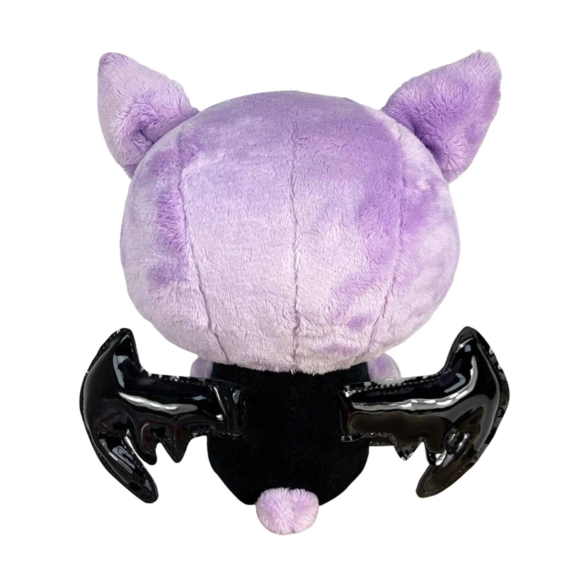 Alt View 1. Great Eastern - Gloomy Bear Purple Vampire 7 Inch Collector Plush - Purple.