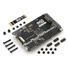 PCle APIS 5 240204 50mm Y - PIPE 8 RONI PIMO 8 UK ADDONT Y PIMO RONI Sheffield, in Made 1R5 2230 aL3 PWR BACT .com/nvmeduo 2242 pimoroni 2260 - UPSTREAM PCle 2280 ACT JPWR F +5V GND 240204 A