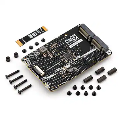 PCle APIS 5 240204 50mm Y - PIPE 8 RONI PIMO 8 UK ADDONT Y PIMO RONI Sheffield, in Made 1R5 2230 aL3 PWR BACT .com/nvmeduo 2242 pimoroni 2260 - UPSTREAM PCle 2280 ACT JPWR F +5V GND 240204 A