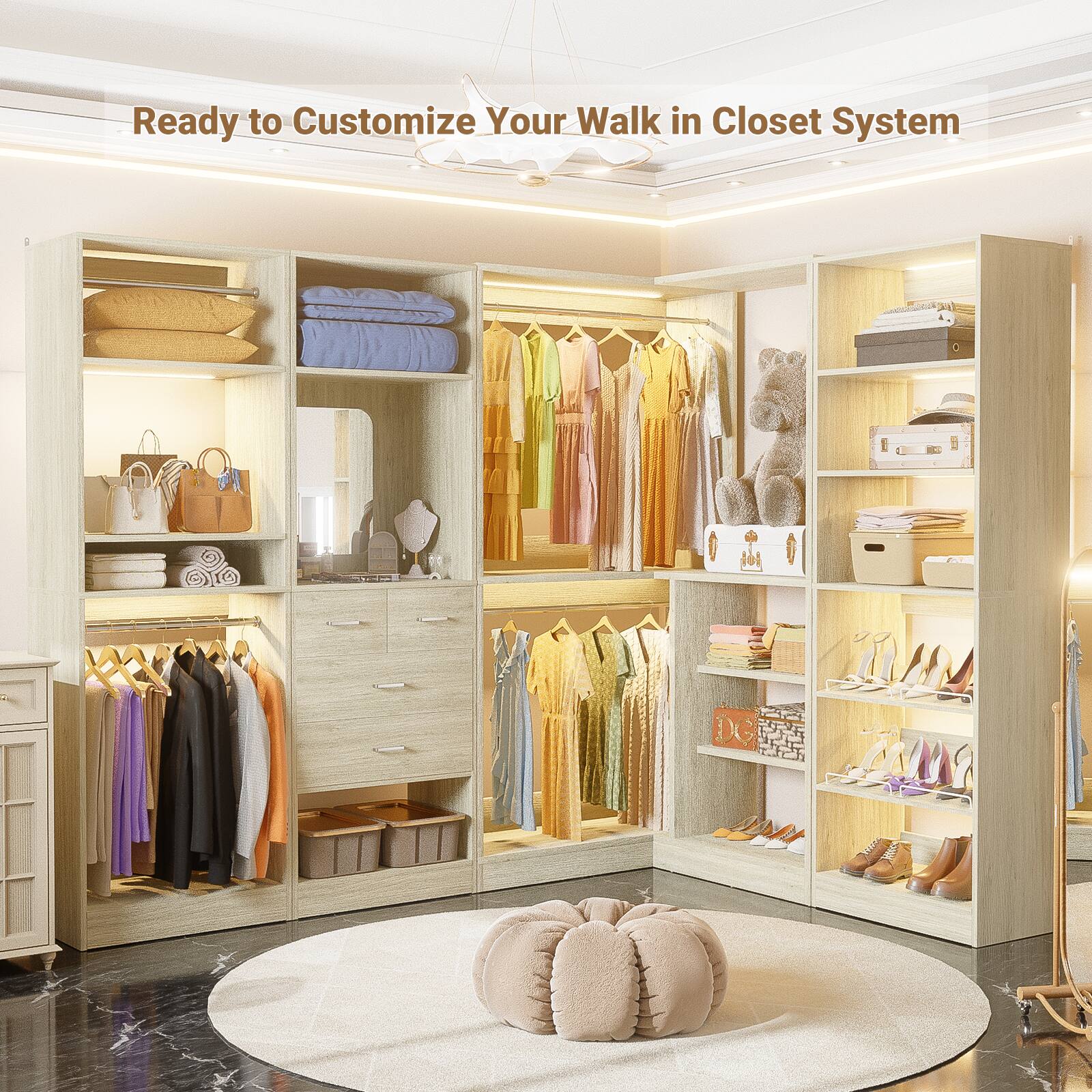 Ready to Customize Your Walk in Closet System