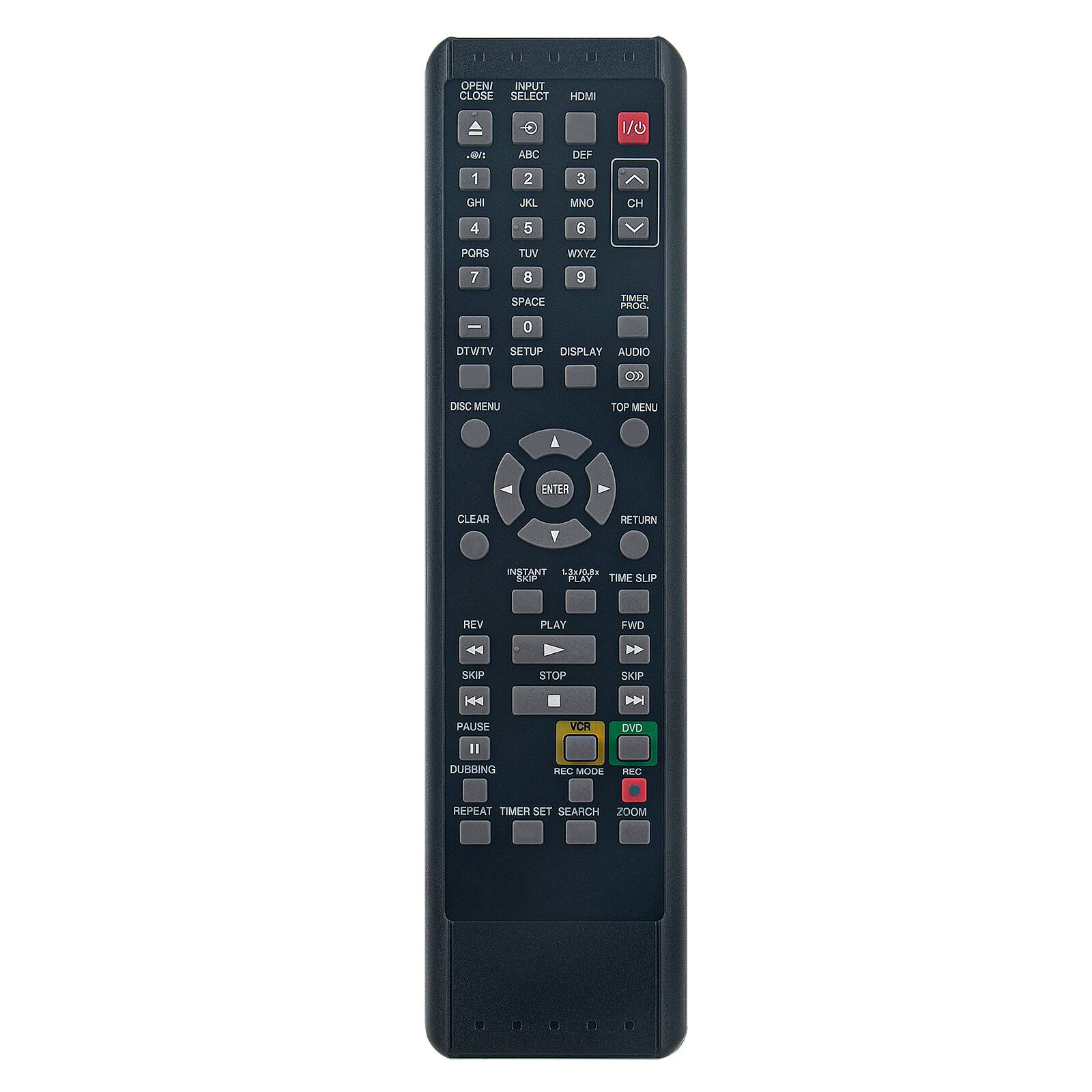 VINABTY - Replaced Remote Control SE-R0294 Fits for Toshiba DVD D-VR660KU D-VR670KU D-VR670 D-VR660 - Black