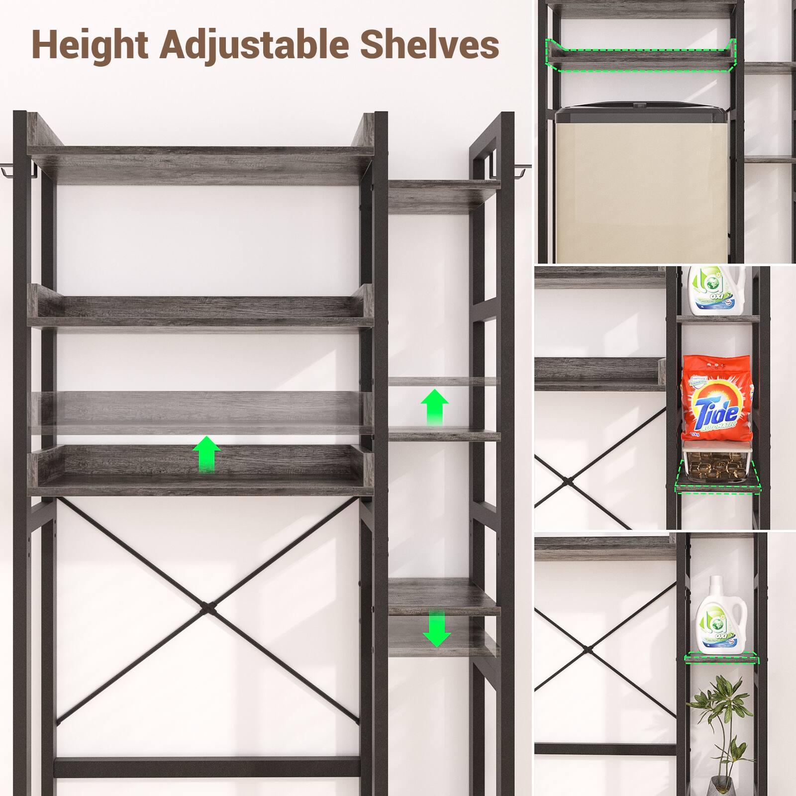 Height Adjustable Shelves