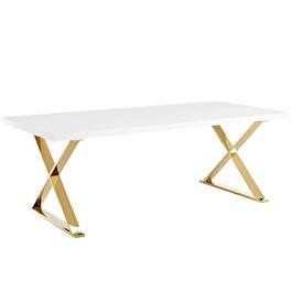 Modway - Sector Dining Table - White