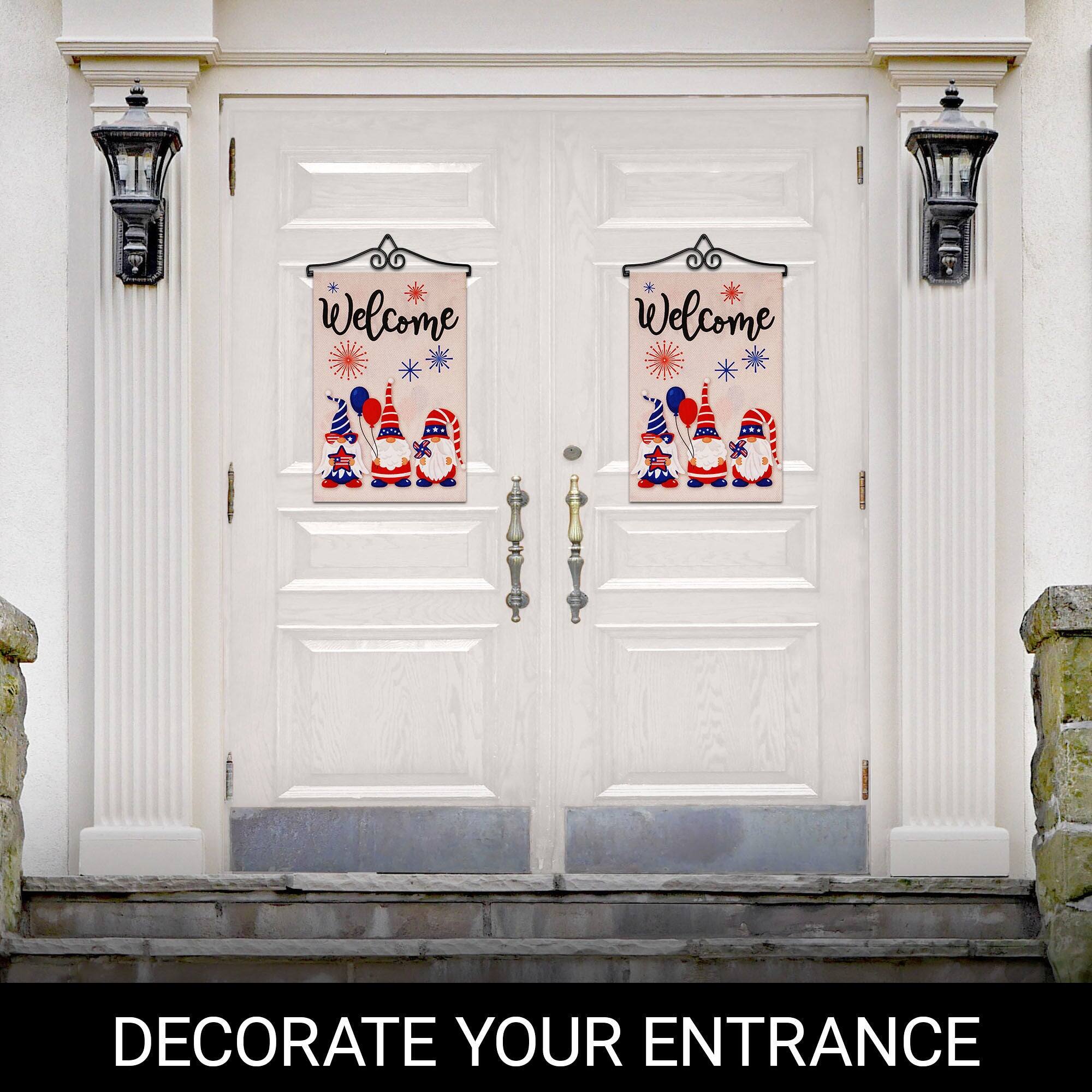 Welcome  
Welcome  

DECORATE YOUR ENTRANCE