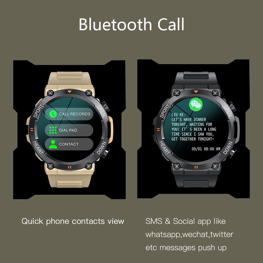 Bluetooth Call

SPORT HEART
CALL RECORDS OPEN DIAL PAD CONTACT DOWN

SPORT LIU KE: HAVE DINNER OPEN TONIGHT, WAITING FOR YOU! IT'S BEEN A LONG TIME SINCE I SAW YOU, GET TOGETHER TONIGHT~ HEART 09/01 08:00 AM DOWN

Quick phone contacts view

SMS & Social app like whatsapp, wechat, twitter etc messages push up