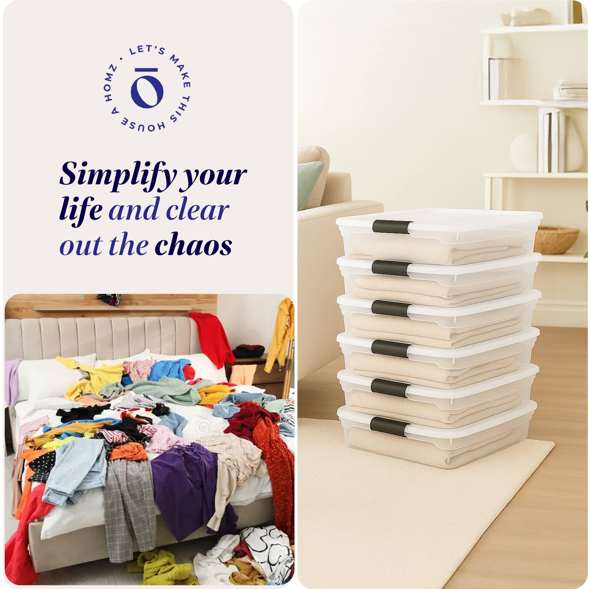 LET'S HOMZ. LET'S MAKE A THIS HOUSE

Simplify your life and clear out the chaos