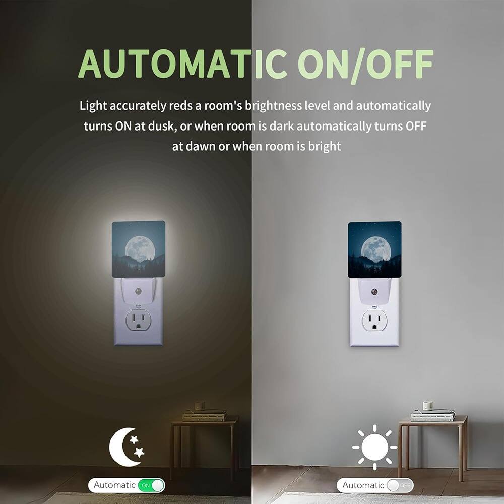 AUTOMATIC ON/OFF

Light accurately reads a room's brightness level and automatically turns ON at dusk, or when room is dark automatically turns OFF at dawn or when room is bright.

Automatic ON
Automatic OFF