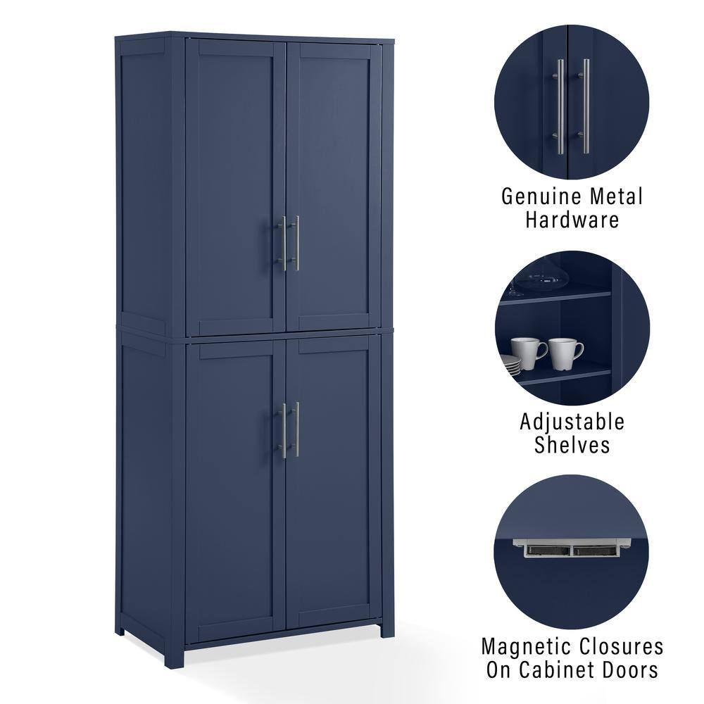 Genuine Metal Hardware Adjustable Shelves Magnetic Closures On Cabinet Doors