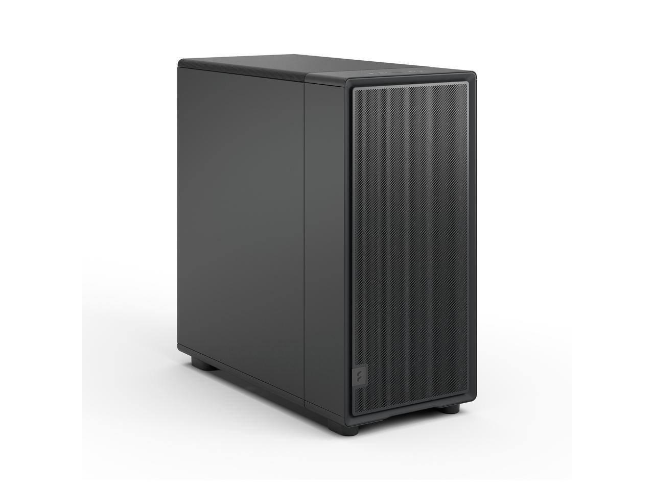 Alt View 2. Fractal Design - Fractal Design Epoch XL Black - High Airflow Case with Mesh Panel & 3 Fans - Black.