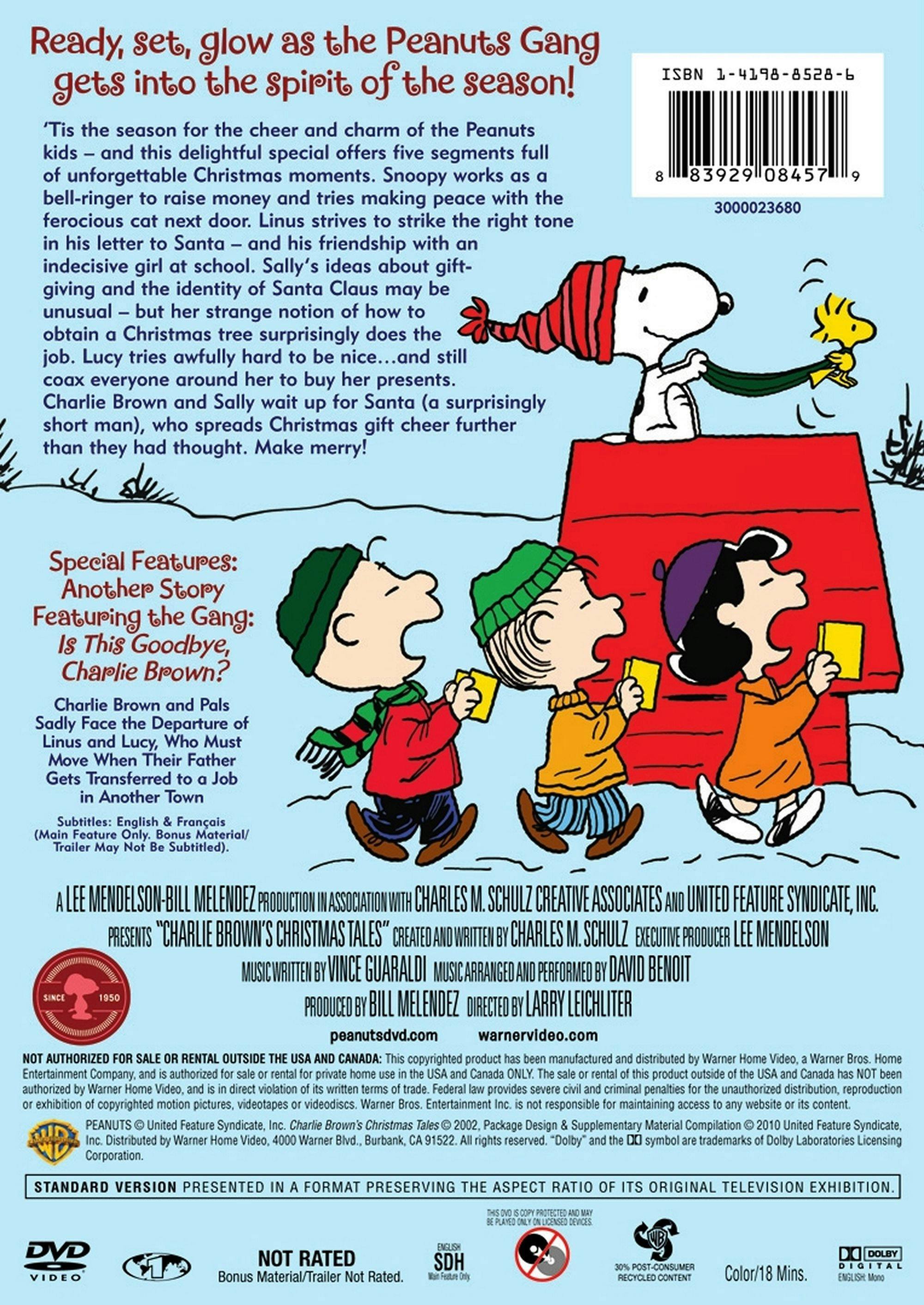 Angle. Charlie Brown: Charlie Brown's Christmas Tales [DVD].