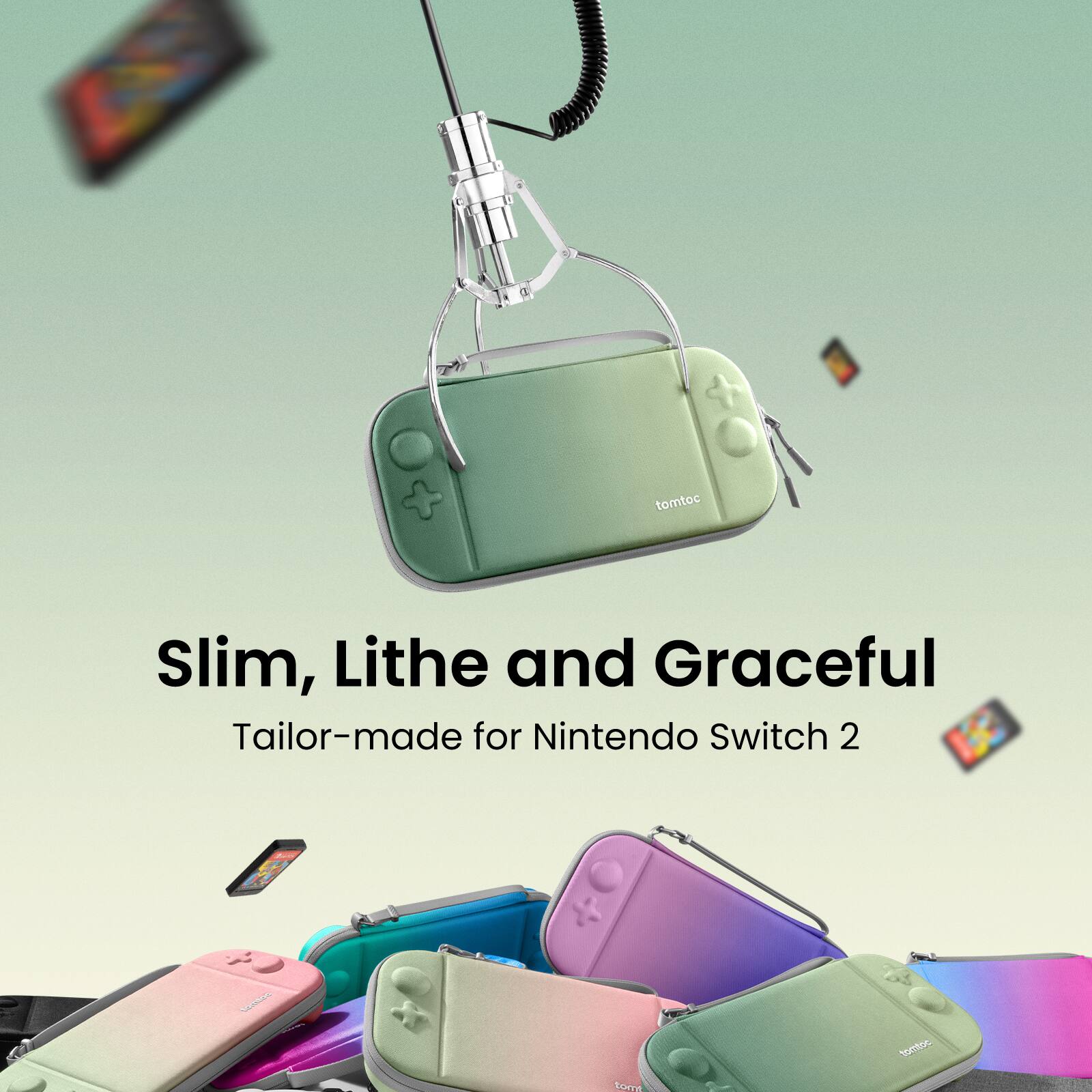 tomtac Slim, Lithe and Graceful Tailor-made for Nintendo Switch 2