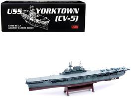 USS Yorktown (CV-5) Aircraft Carrier "US Navy" World War II 1/1000 Diecast Model by Legion - Multicolor