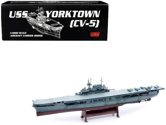 USS YORKTOWN (CV-5)
1:1000 SCALE
AIRCRAFT CARRIER SERIES
LEGION