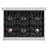 Angle. ZLINE - 36 in. Wide 6 Burner Classic Gas with DuoPro Cooktop (PCRT36) - Stainless Steel.
