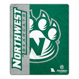 Pegasus - Northwest Missouri State Bearcats 50" x 60" Endzone Ultra Soft Throw Blanket - Multicolor