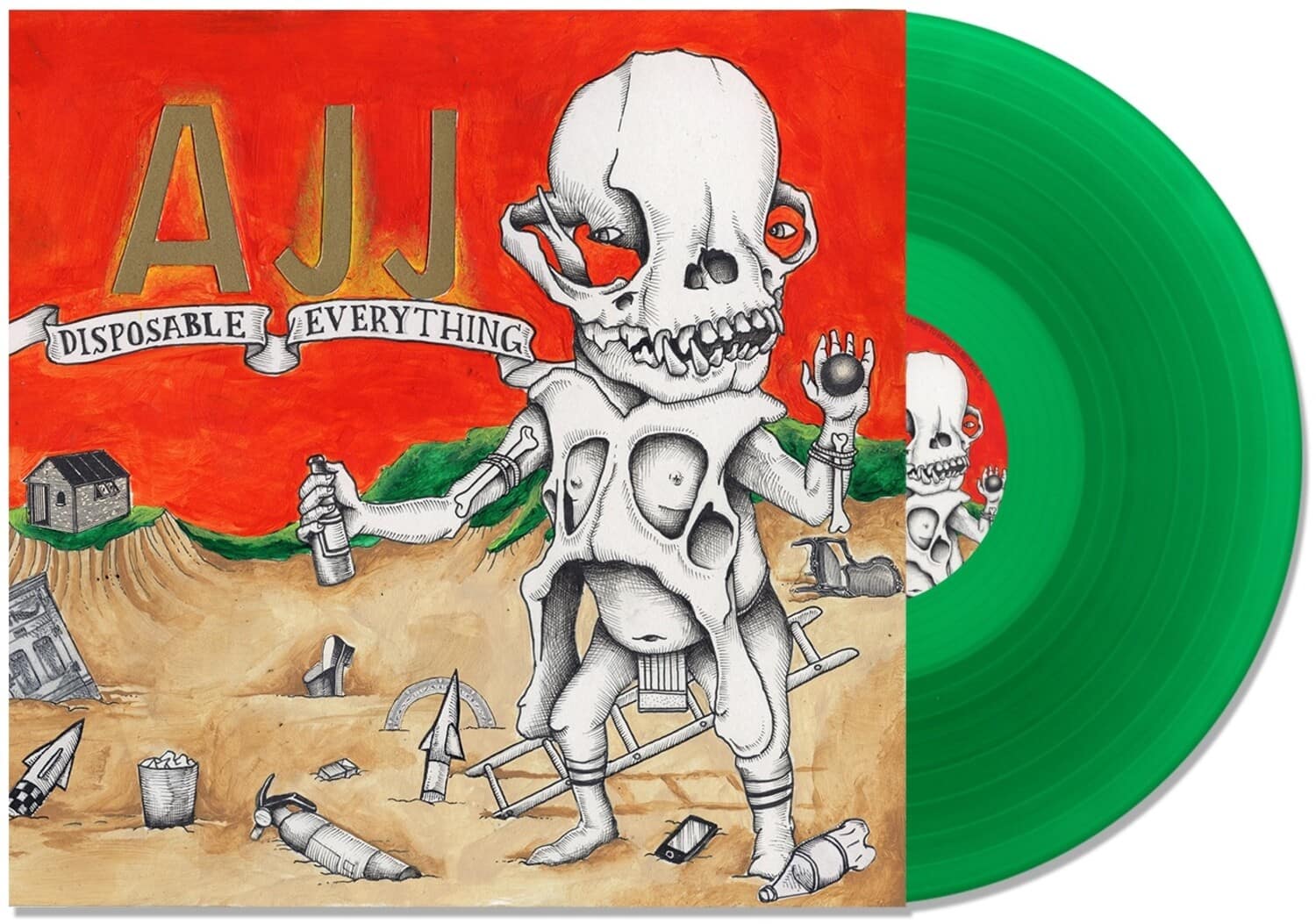 AJJ - Disposable Everything  - VINYL LP