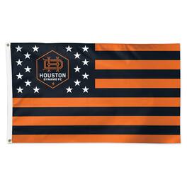 WinCraft - Houston Dynamo FC 3' x 5' 1-Sided Deluxe Flag - Multicolor