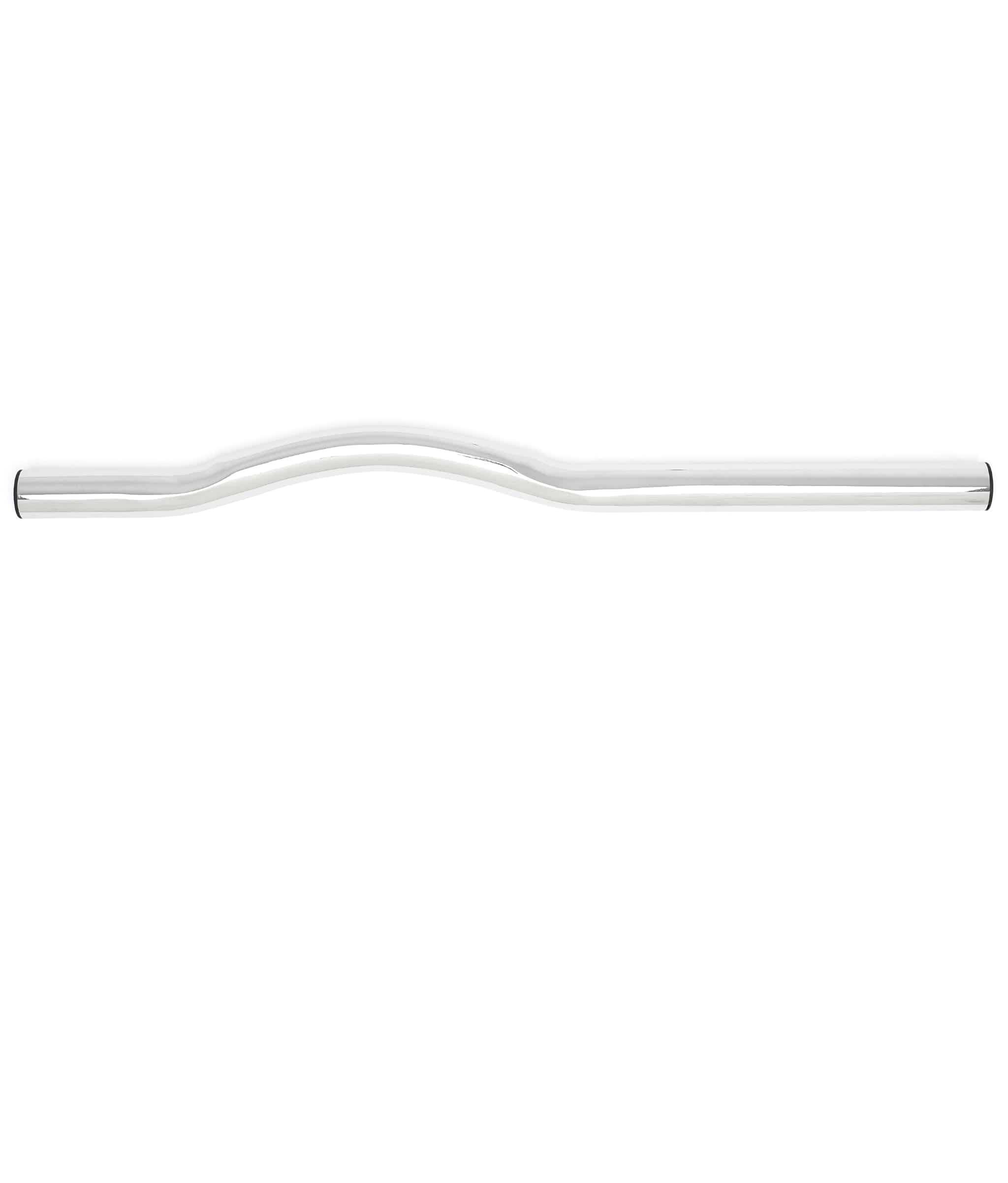 Angle. Gibraltar Hardware - Stealth VMS 30" Drum Rack Tube with Special Bend for Double Pedal Connector Rods.