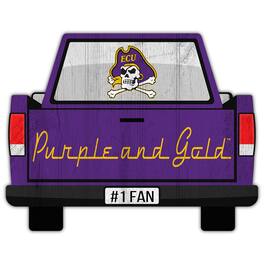 Fan Creations - ECU Pirates 12'' x 12'' Truck Back D-cor - Multicolor