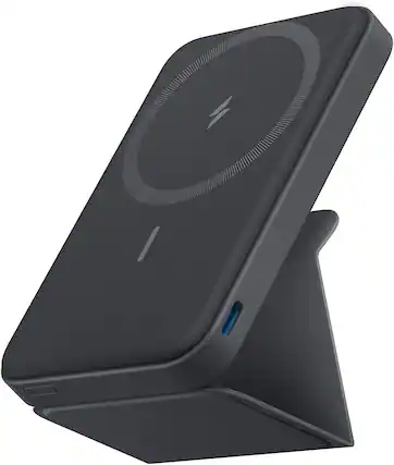 Front. Anker - Anker 622 Magnetic Battery (MagGo) - Black.