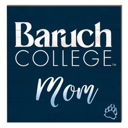 Jardine - CUNY Baruch College 10" x 10" Mom Plaque - Navy