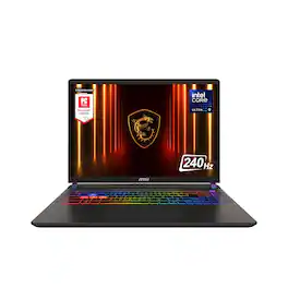 MSI - Vector 16 HX AI 050 16" 240Hz QHD+ Gaming Laptop - Intel Ultra 9-275HX - GeForce RTX 5080 - 16GB Memory - 1TBSSD - Cosmo Gray