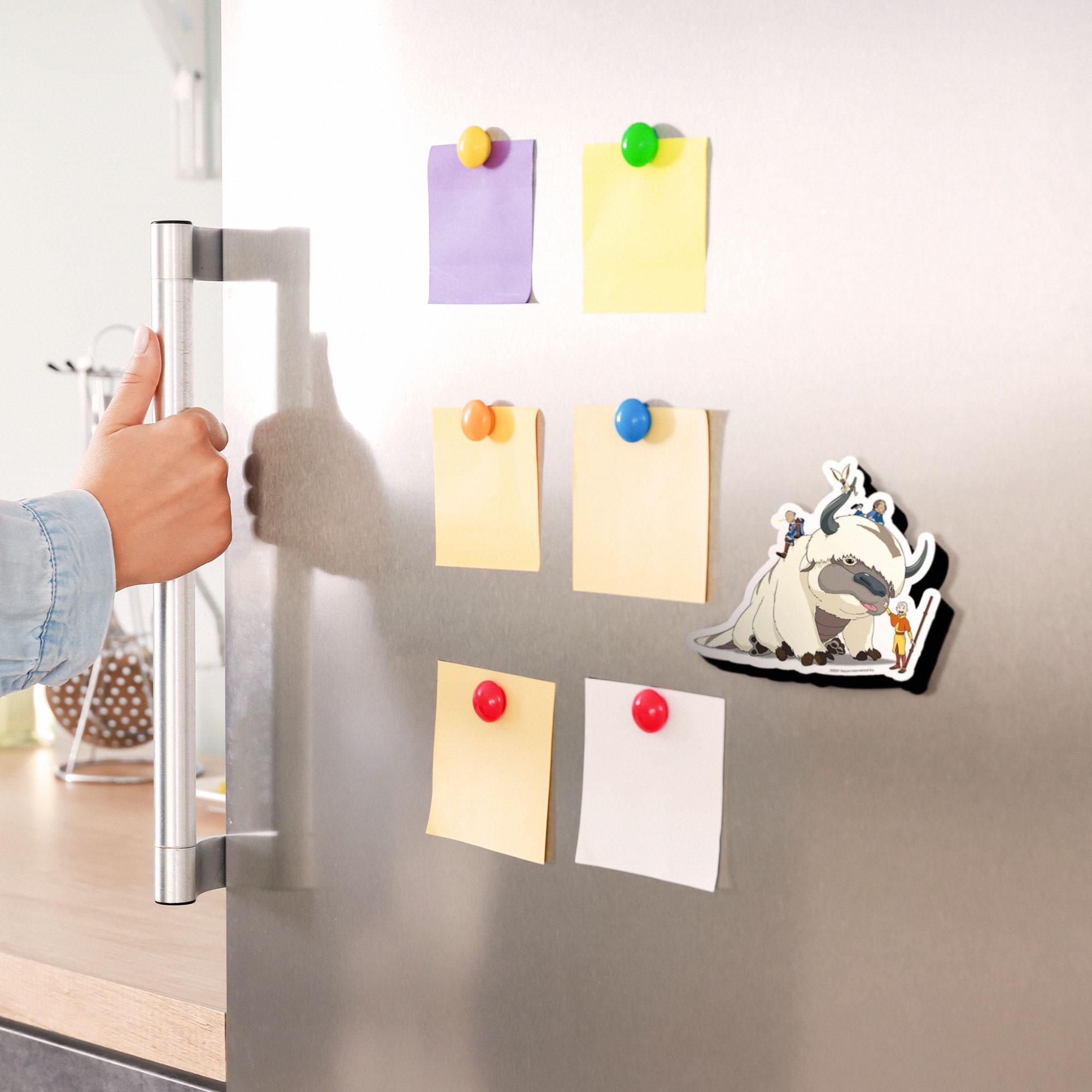 Alt View 1. NMR Distribution - Avatar The Last Airbender Appa & Gang Funky Chunky Magnet - White.