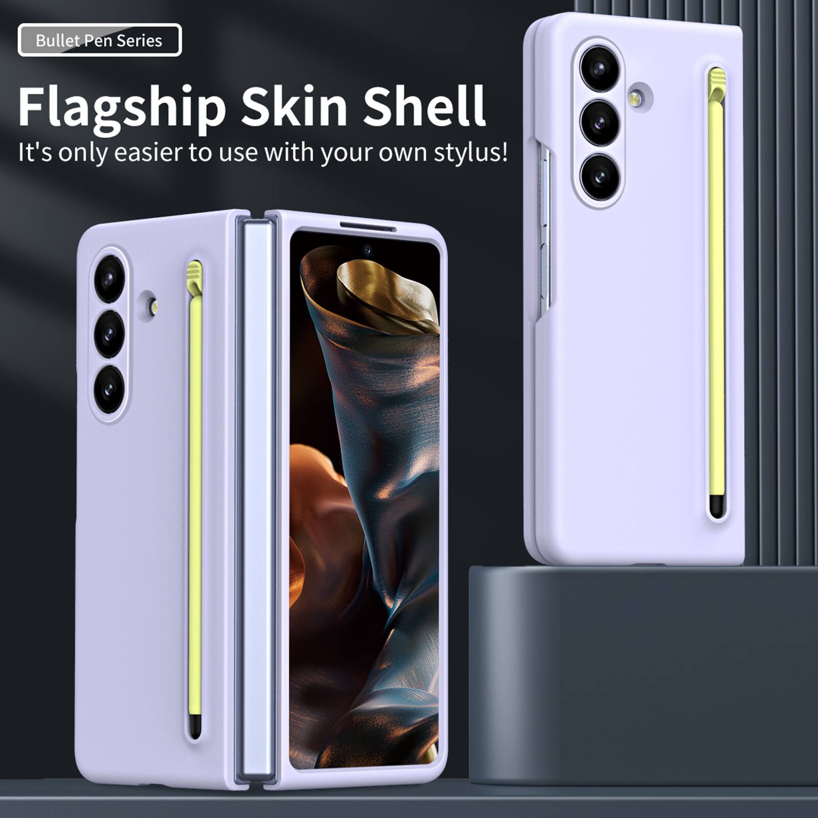 Bullet Pen Series  
Flagship Skin Shell  
It's only easier to use with your own stylus!