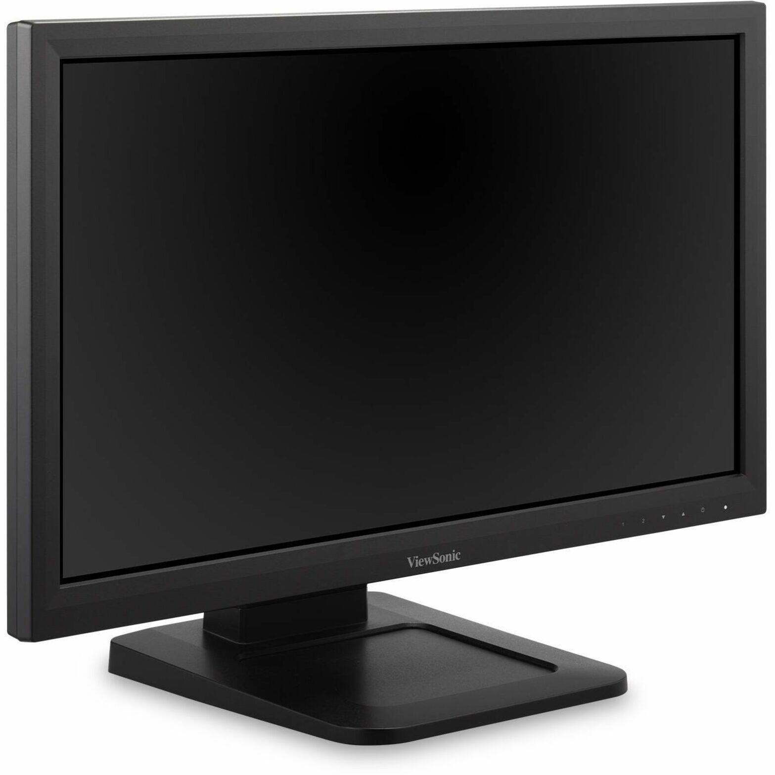 Alt View 13. ViewSonic - TD2211 22" LCD FHD Touch-Screen Monitor (VGA, HDMI, DVI, USB) - Black.