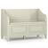 Front. Simpli Home - Connaught Entryway Storage Bench - Antique White.