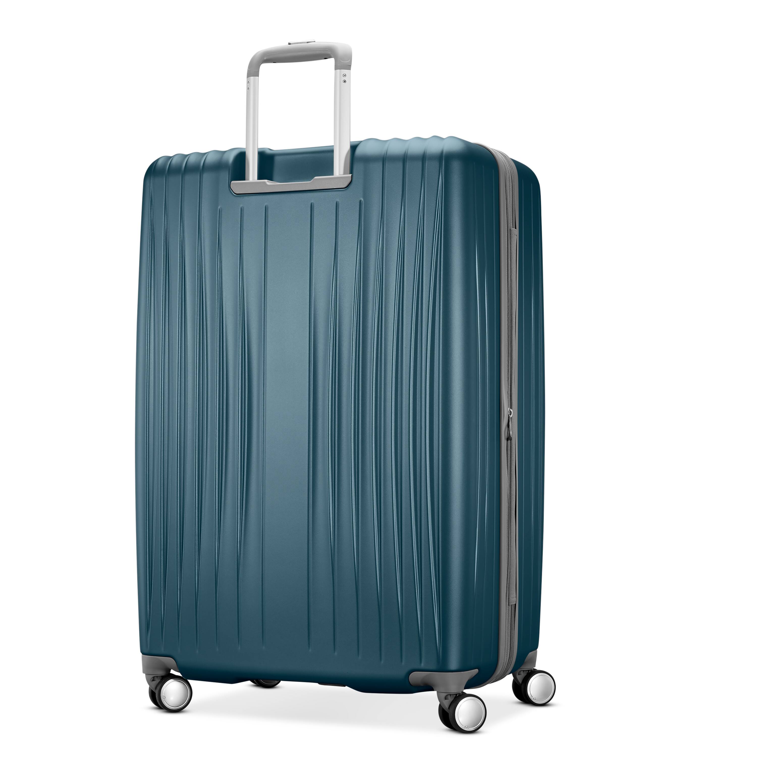 Angle. Samsonite - Opto 3 Carry On Suitcase - Frost Teal.