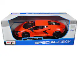 Lamborghini Revuelto "Special Edition" Series 1/18 Diecast Model Car by Maisto - Orange