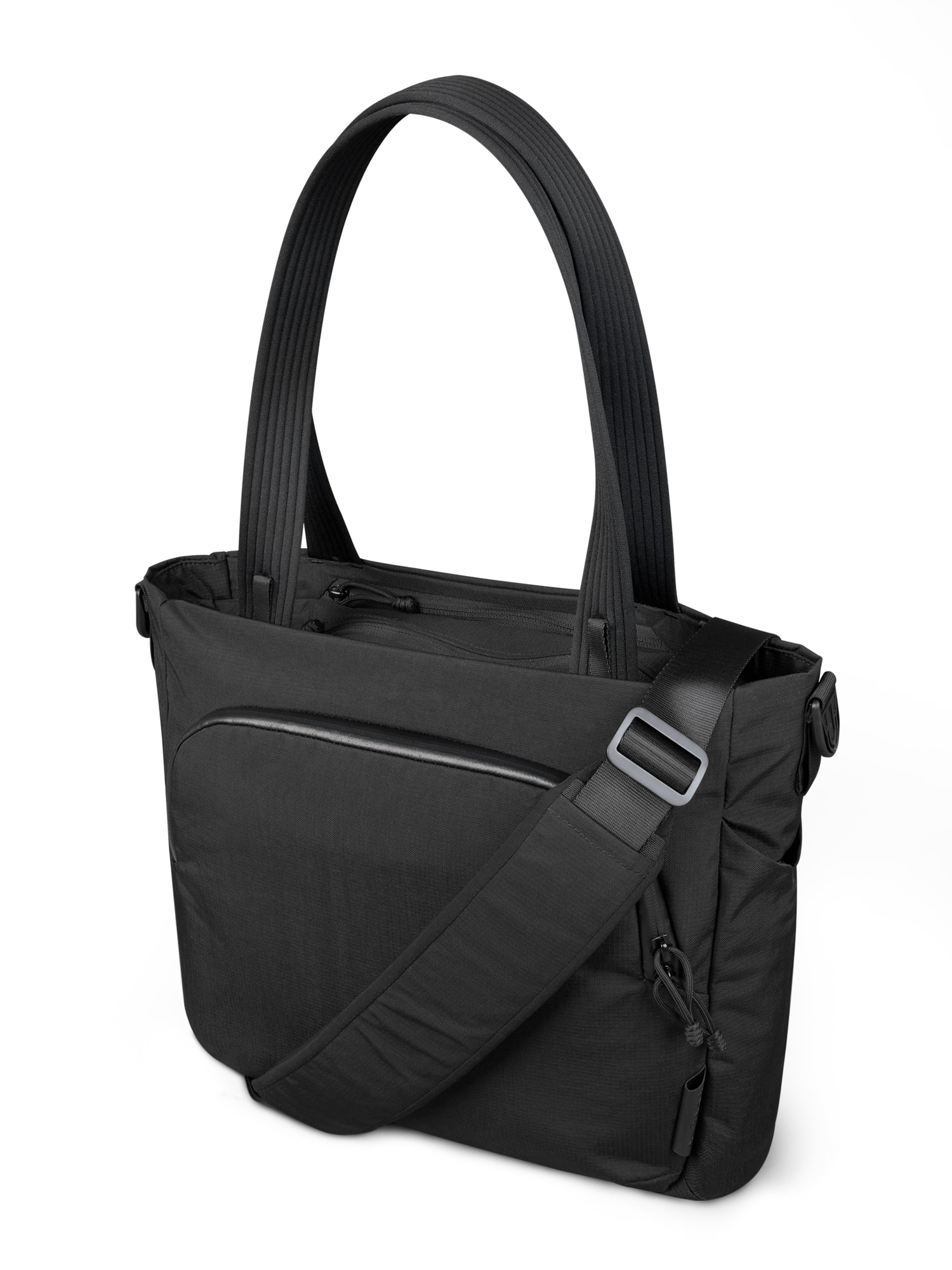 ALPAKA - Bravo Tote V2 Laptop Tote for Work & Travel, Fits 13” MacBook Pro - Black Axoflux 400D