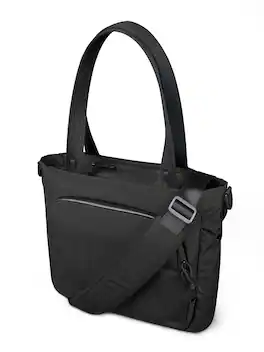 ALPAKA - Bravo Tote V2 Laptop Tote Bag for Work & Travel, Fits 13"-14" MacBook Pro, Handheld & Crossbody - Black Axoflux 400D