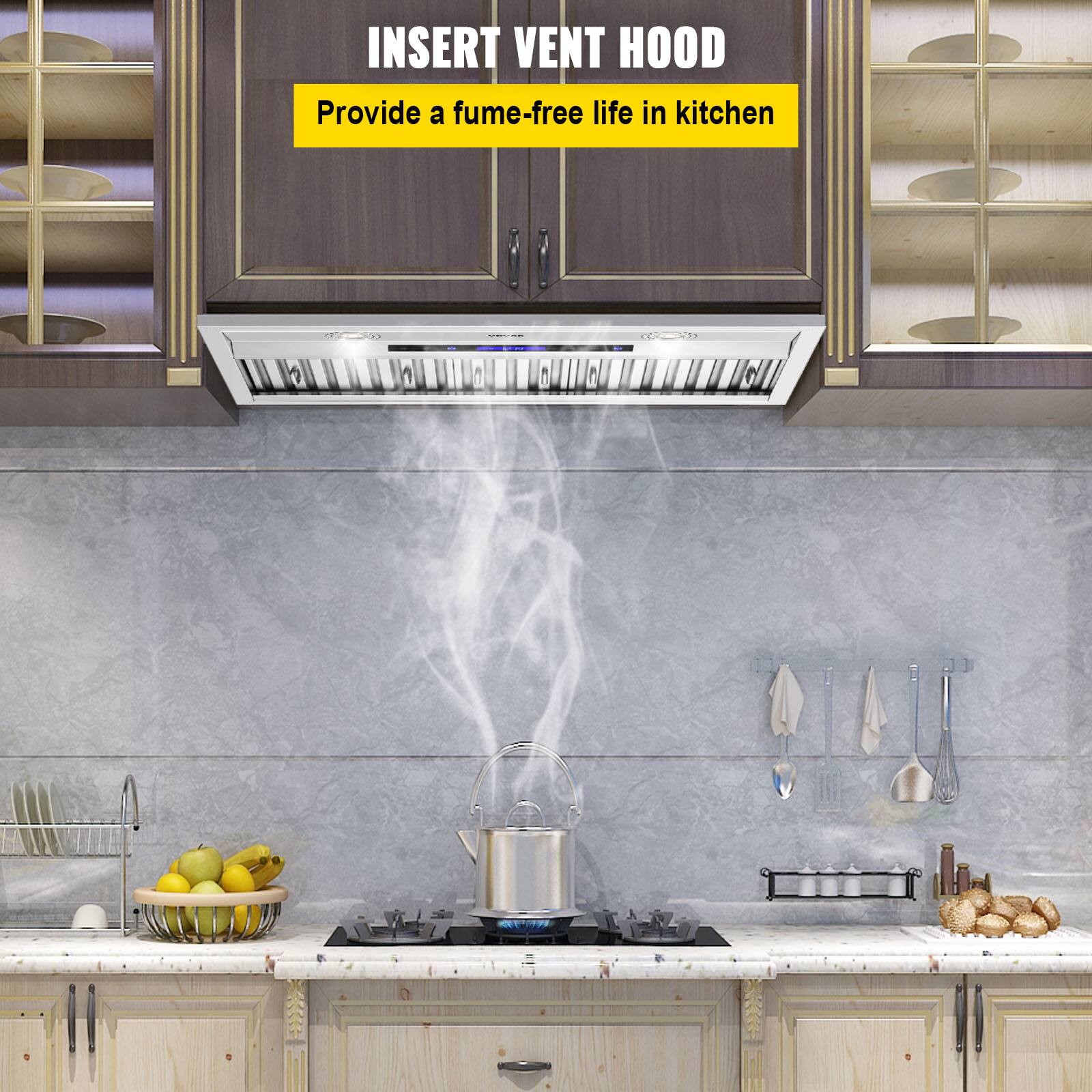 INSERT VENT HOOD  
Provide a fume-free life in kitchen
