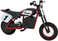 Razor - Indian eFTR Mini w/7 miles Max Operating Range & 14 mph Max Speed - Small - Black - Front_Zoom