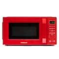 Farberware - 700-Watt Compact Countertop Microwave Oven – 0.7 cu. ft - Red