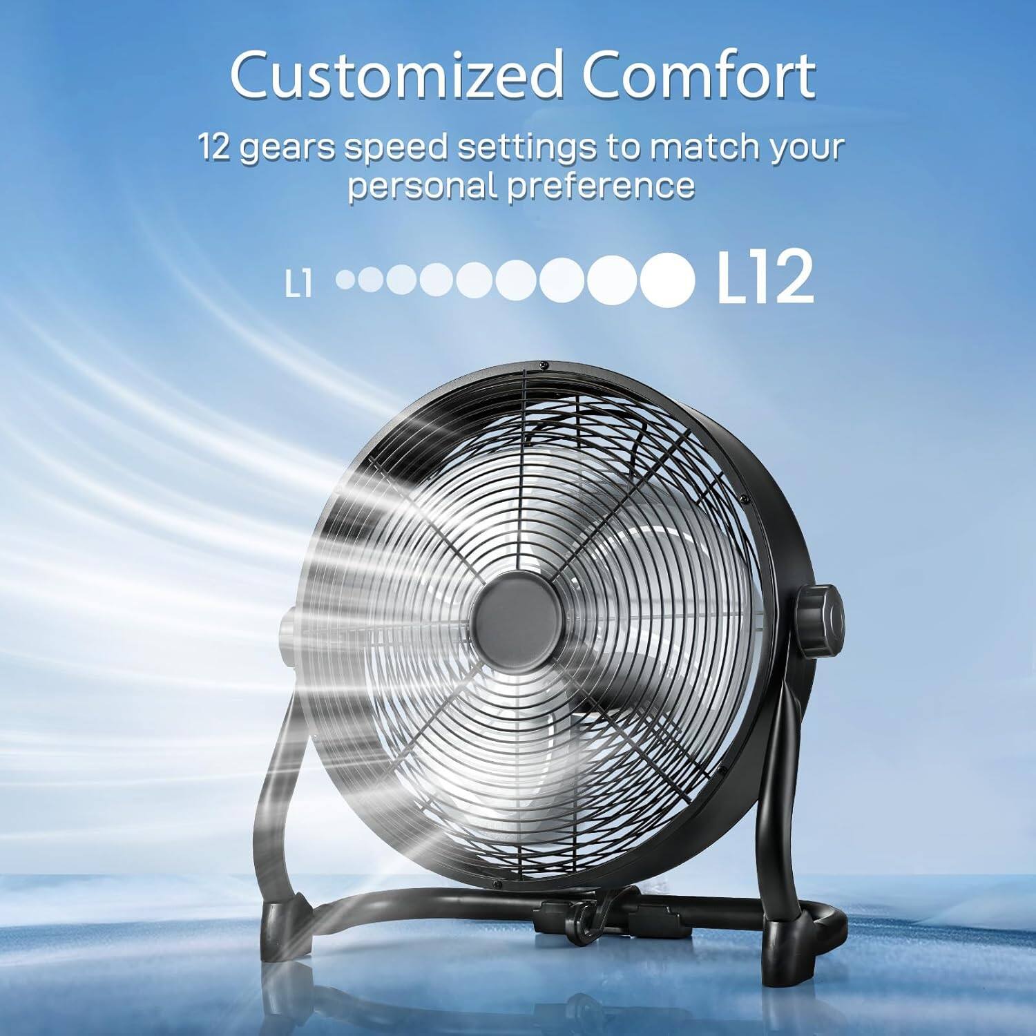 Customized Comfort  
12 gears speed settings to match your personal preference  
L1 •••••••••••••••••••••••••••••••••••••••••••••••••••••••••••••••••••••••••••••••••••••••••••••••••••••••••••••••••••••••••••••••••••••••••••••••••••••••••••••••••••••••••••••••••••••••••••••••••••••••••••••••••••••••••••••••••••••••••••••••