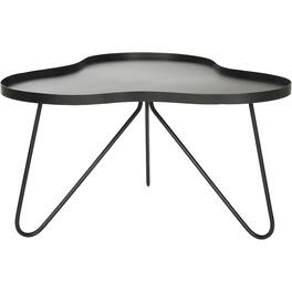 Safavieh - Home Collection Roe White and Retro Mid Century Wood Coffee Table - Black