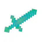 Front. Disguise - Minecraft Minecraft Diamond Sword Costume Accessory - Blue.
