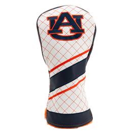 Team Golf - Auburn Tigers Striped Quilted Driver Headcover - Multicolor
