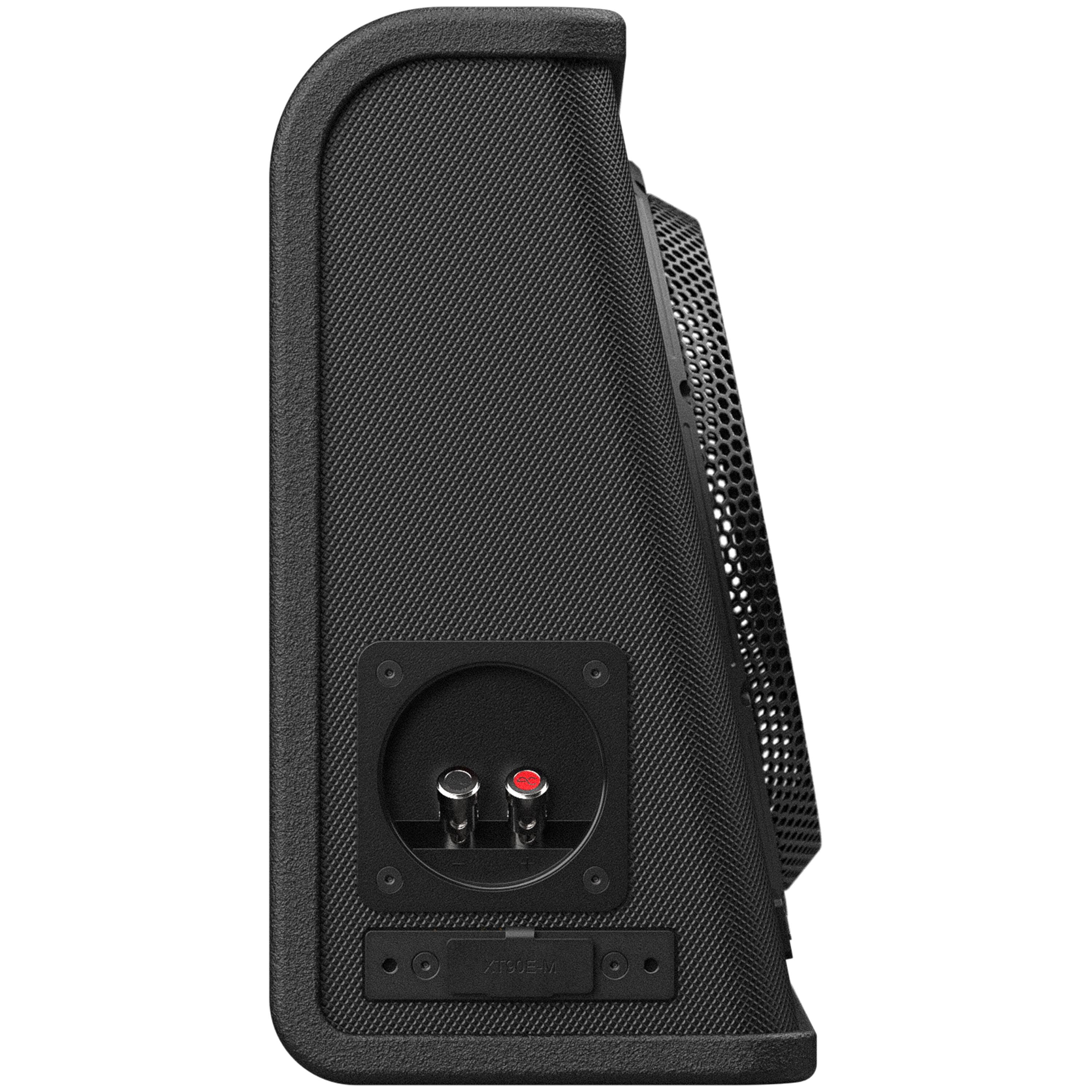 Alt View 13. AudioControl - Space Series 10” Single-Voice-Coil 2-Ohm Loaded Sealed Subwoofer Enclosure - Black.